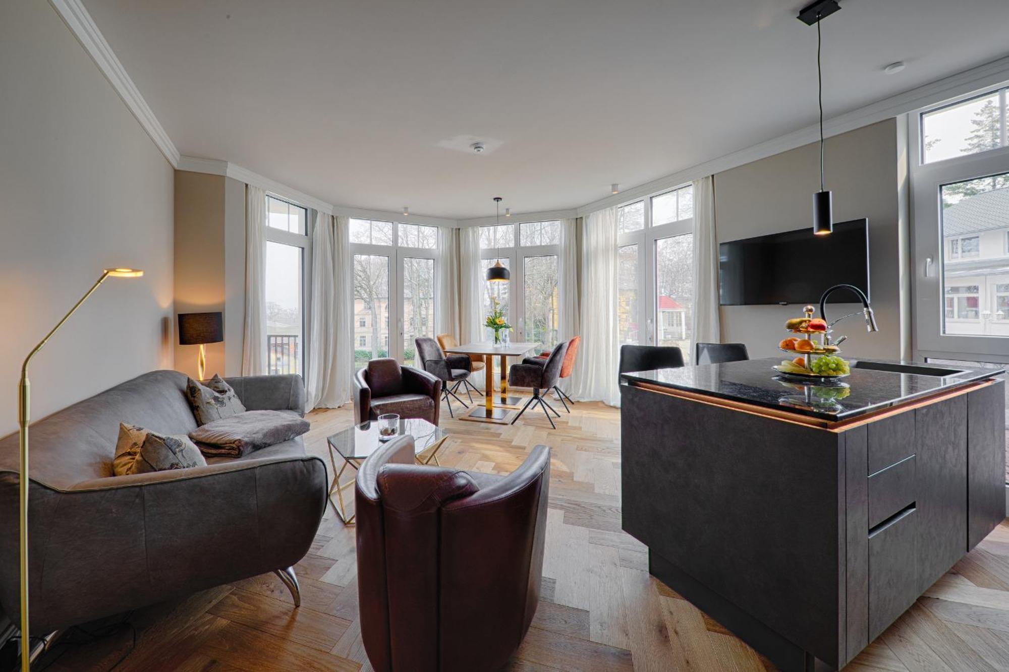 Meeressterne Schlossappartements Heringsdorf Kültér fotó