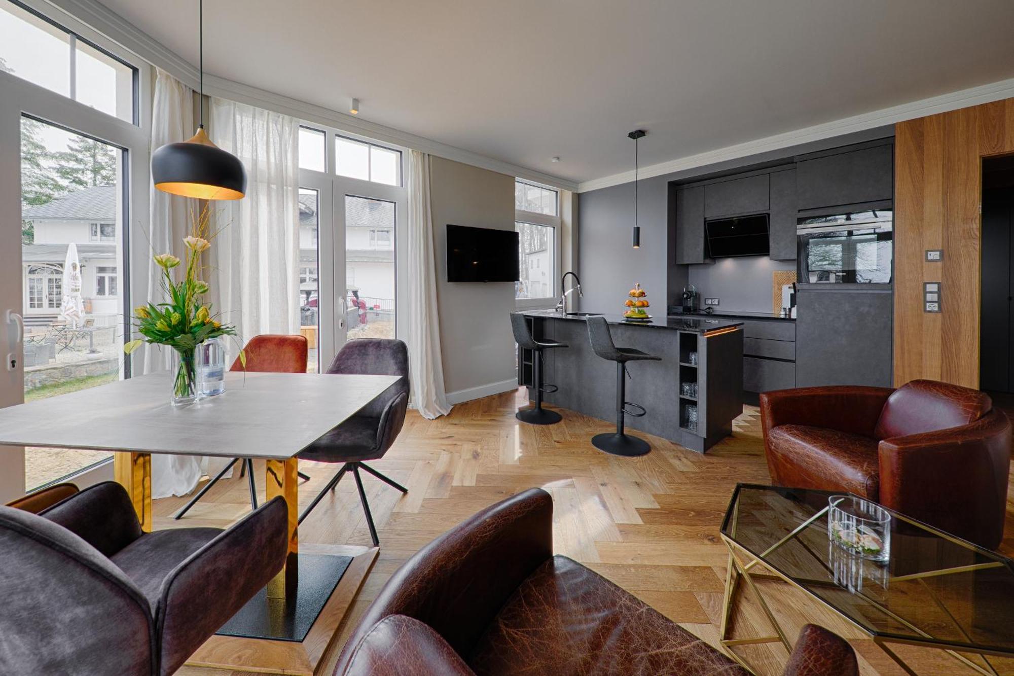 Meeressterne Schlossappartements Heringsdorf Kültér fotó
